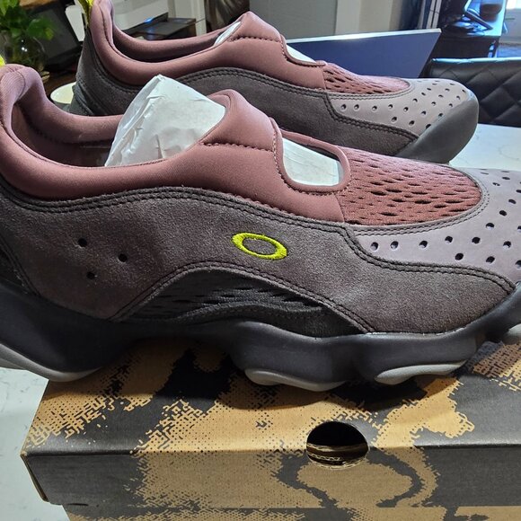 OAKLEY FACTORY TEAM FLESH X BRAIN DEAD Rose Mens Size 10 Sandal Mule Clog NEW - Picture 4 of 13